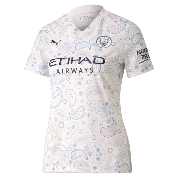 Maglia Manchester City Third Donna 20/21 Bianco